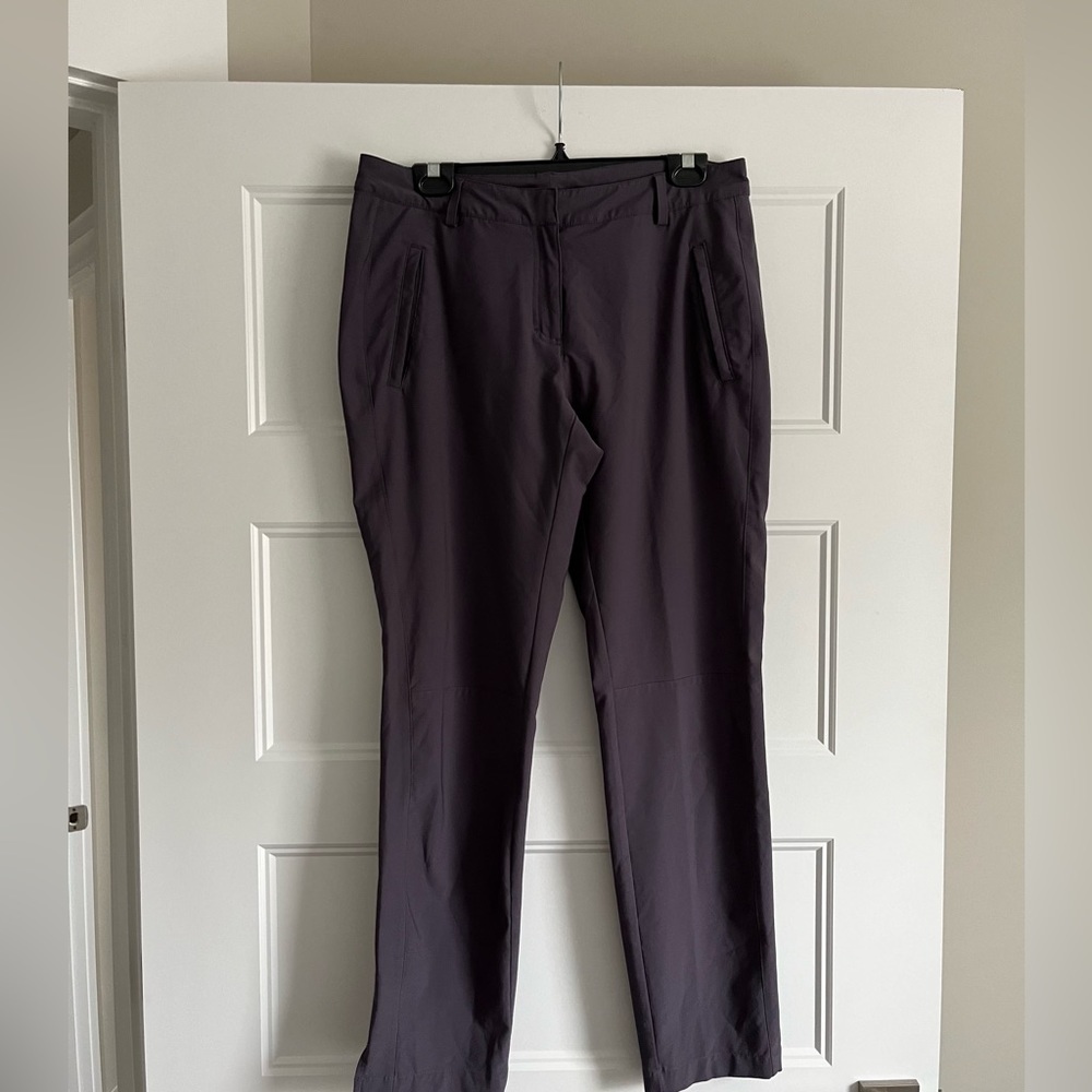 Slazenger Women's Gray Lightweight Golf Pants Polyester Spandex